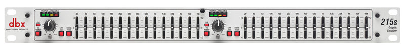 dbx DBX215SV | 215s 2 Series - Dual 15 Band Graphic Equalizer