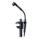 AKG 3064X00020 | C518 ML Professional miniature clamp-on condenser microphone with mini XLR to mini XLR cable and A400 adapter plate