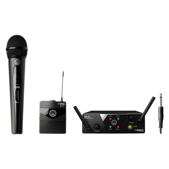 AKG 3352X00060 | WMS40 Mini Dual Vocal Instrumental Set Wireless microphone system
