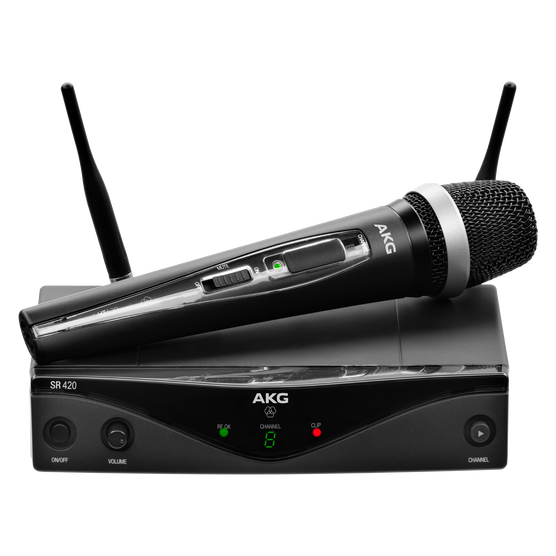 AKG 3416H00010 | WMS420 Vocal Set Band-A Professional wireless microphone system