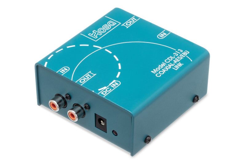 Hosa CDL-313 | Digital Audio Interface, S/PDIF Coax to AES/EBU