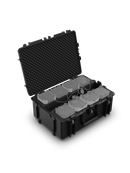 Chauvet DJ FREEDOMCHARGE8P | Freedom Charge 8P Pelican-Style Charging Transport Case for Freedom Par Q9 and H9 IP (Black)