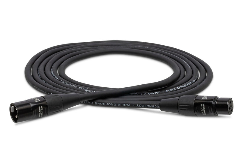 Hosa HMIC-100 | Pro Microphone Cable, REAN XLR3F to XLR3M, 100 ft