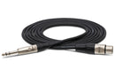 Hosa HXS-100 | Pro Balanced Interconnect, REAN XLR3F to 1/4 in TRS, 100 ft