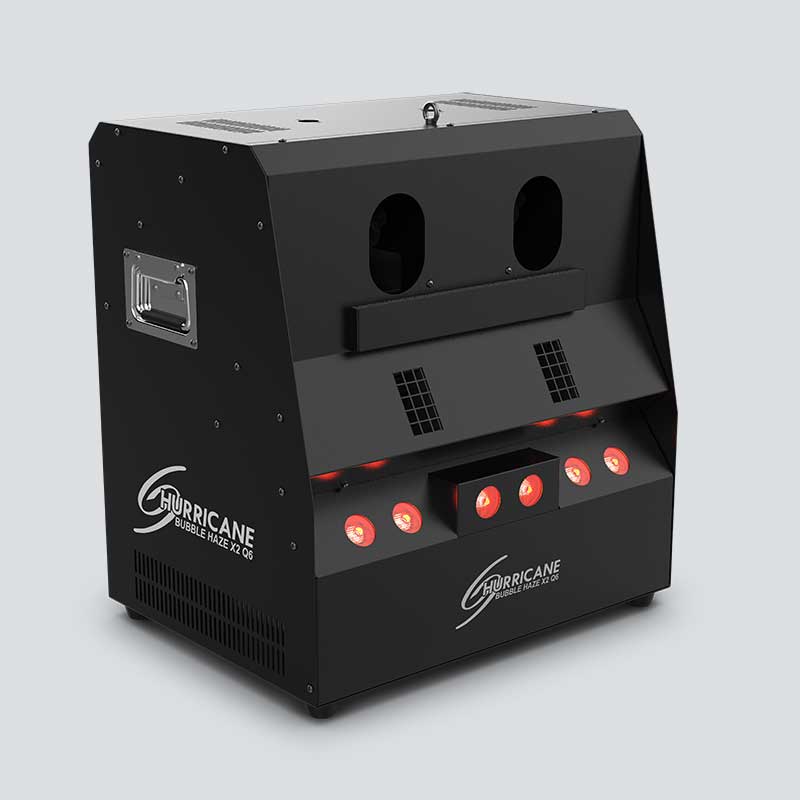 Chauvet DJ HBUBBLEHAZEX2Q6 | Hurricane Bubble Haze X2 Q6 Machine