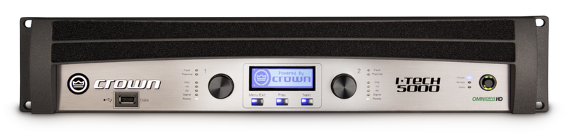 Crown IT5000HD-U-USFX | IT5000HD Two-channel, 2500W @ 4Ω Power Amplifier