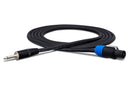 Hosa SKT-475Q | Pro Speaker Cable, REAN Loudspeaker to 1/4 in TS, 75 ft