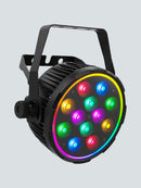 Chauvet DJ SLIMPARPROPIX | SlimPAR Pro Pix RGBAW+UV LED PAR Light (Black)