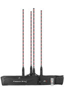Chauvet DJ FREEDOMSTICKX4 | Freedom Stick X4 Battery-Powered RGB LED Tube Kit with Stands & Case (4-Pack)