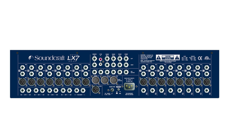 Soundcraft RW5674 | LX7ii 16 Channel Recording Mixer GB30 - quality and precision